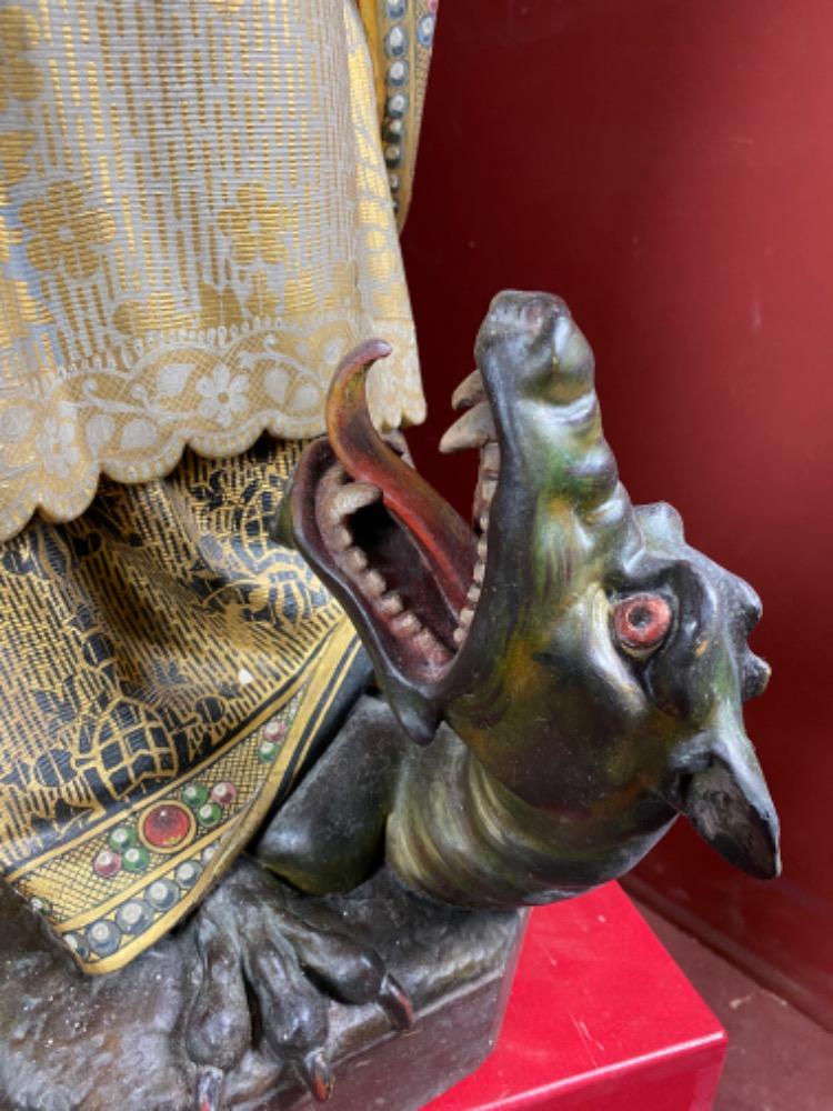 1 Gothic - style St. Ignatius Statue