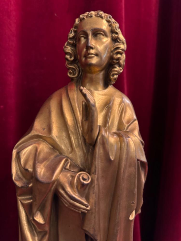 1 Gothic - Style St. John Apostle Statue
