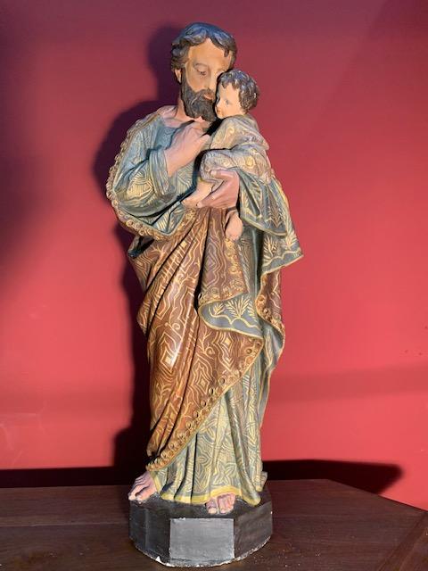 1 Gothic - style St Joseph Statue