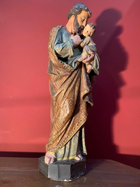 1 Gothic - style St Joseph Statue