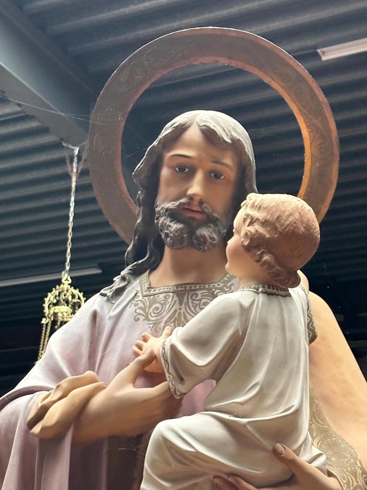 1 Gothic - Style St. Joseph Statue