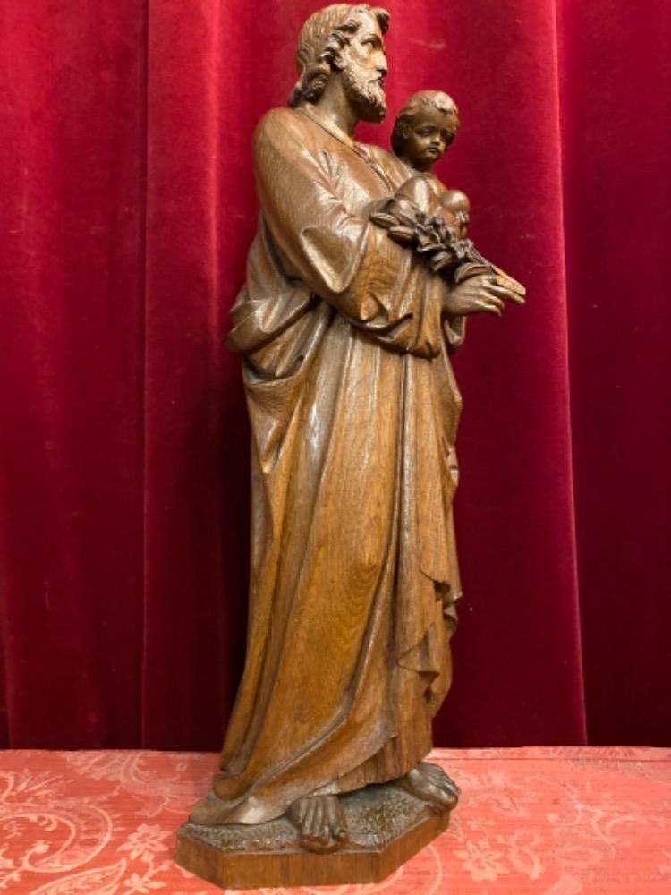 1 Gothic - Style St. Joseph Statue