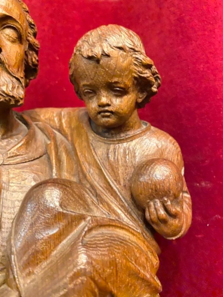 1 Gothic - Style St. Joseph Statue