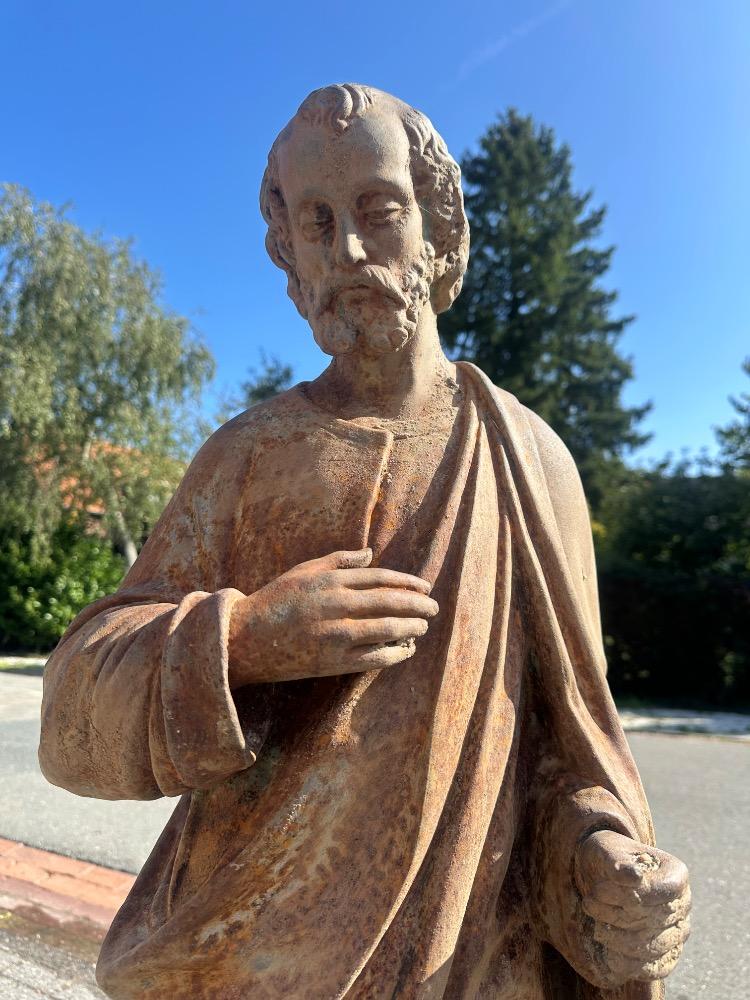 1 Gothic - Style St. Joseph Statue Suitable For Outdoor Use !