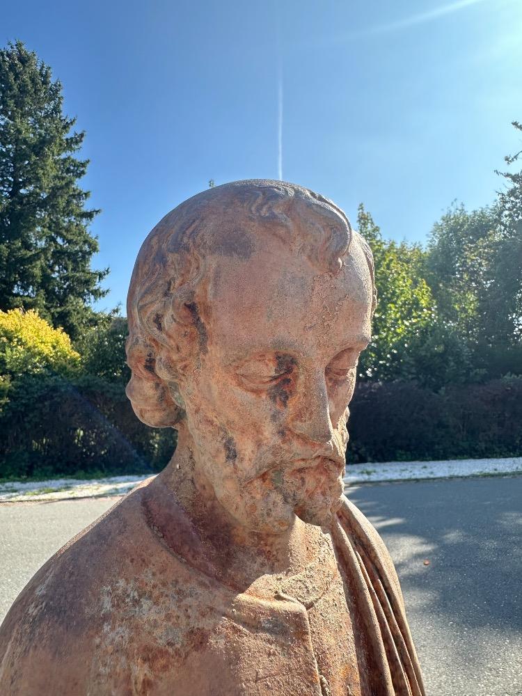 1 Gothic - Style St. Joseph Statue Suitable For Outdoor Use !