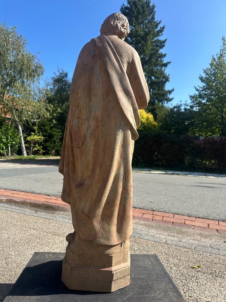 1 Gothic - Style St. Joseph Statue Suitable For Outdoor Use !