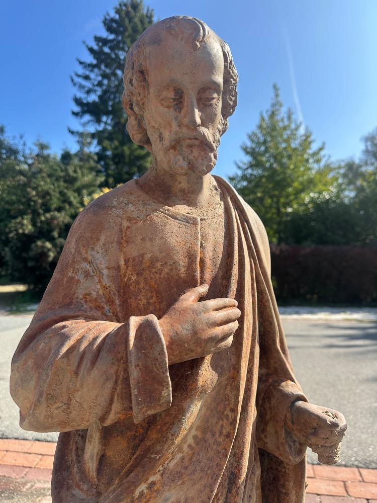 1 Gothic - Style St. Joseph Statue Suitable For Outdoor Use !