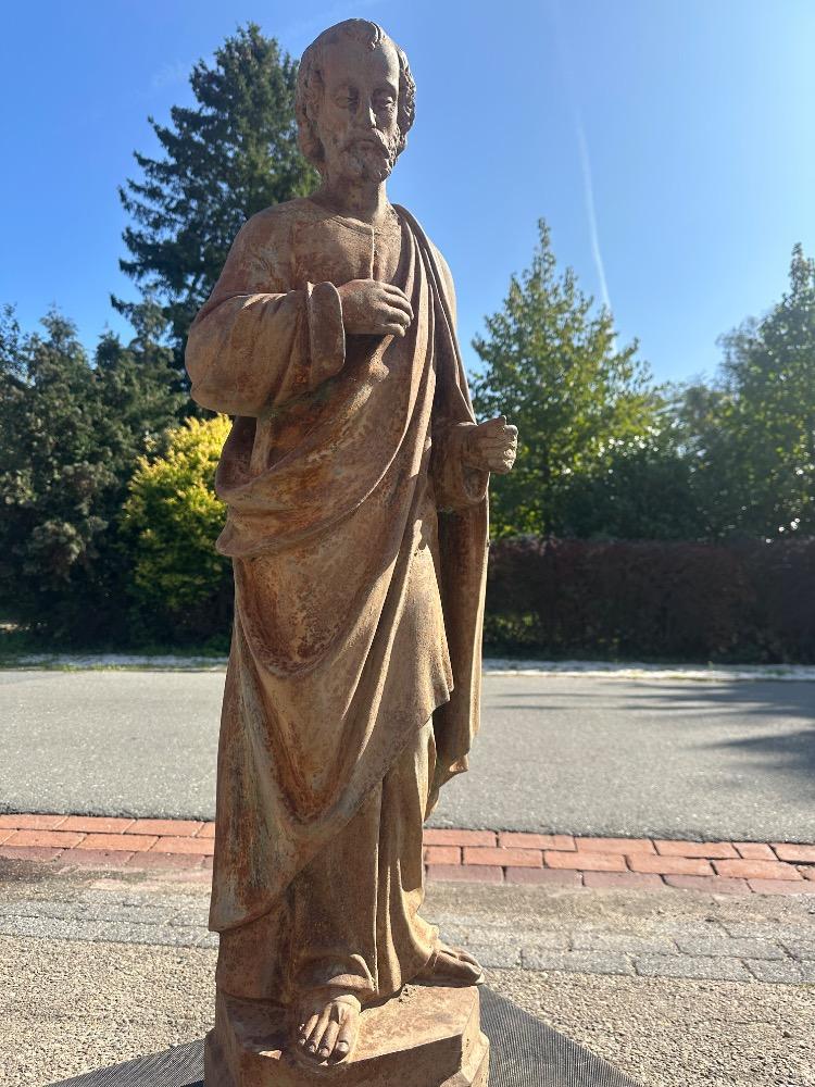 1 Gothic - Style St. Joseph Statue Suitable For Outdoor Use !