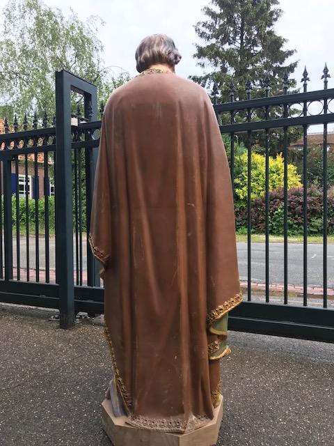 1 Gothic - style St. Joseph Statue With Child