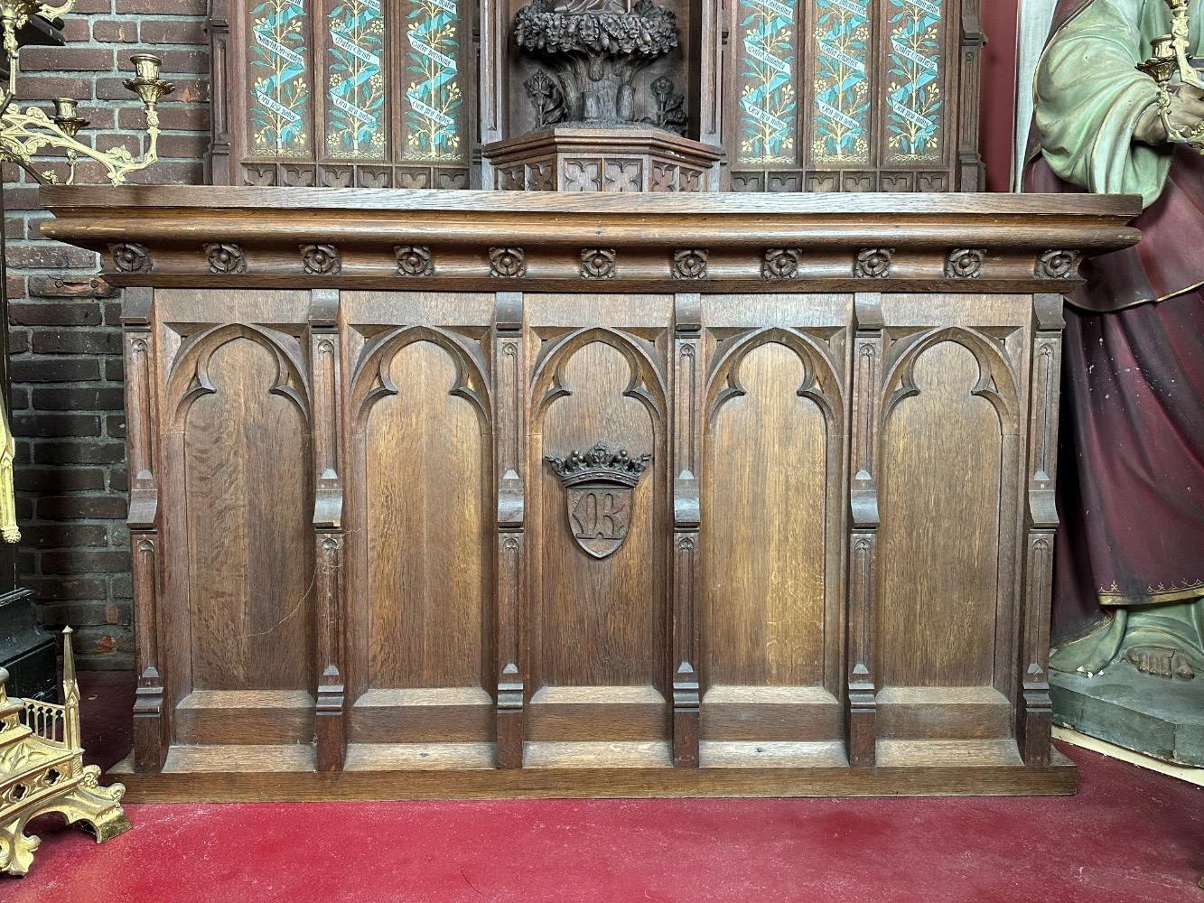 1 Gothic - Style St. Mary Altar