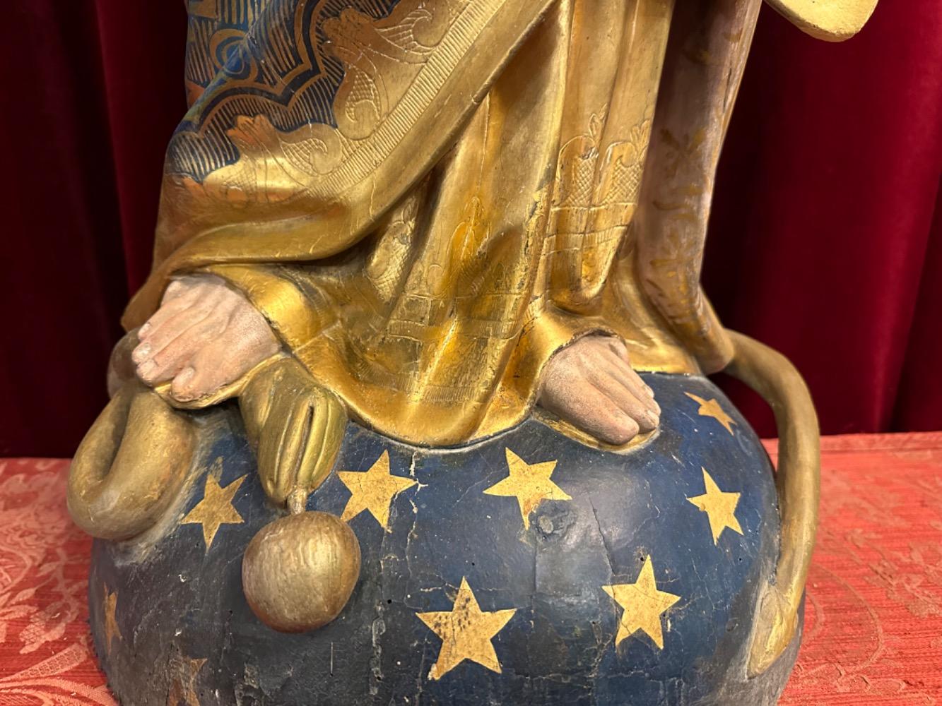 1 Gothic - Style St. Mary Statue