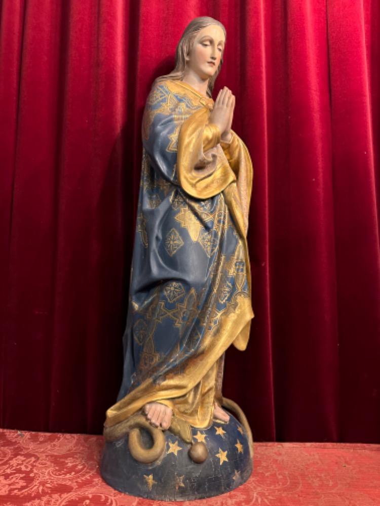 1 Gothic - Style St. Mary Statue