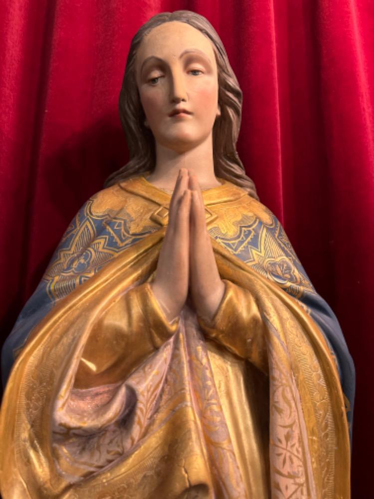 1 Gothic - Style St. Mary Statue