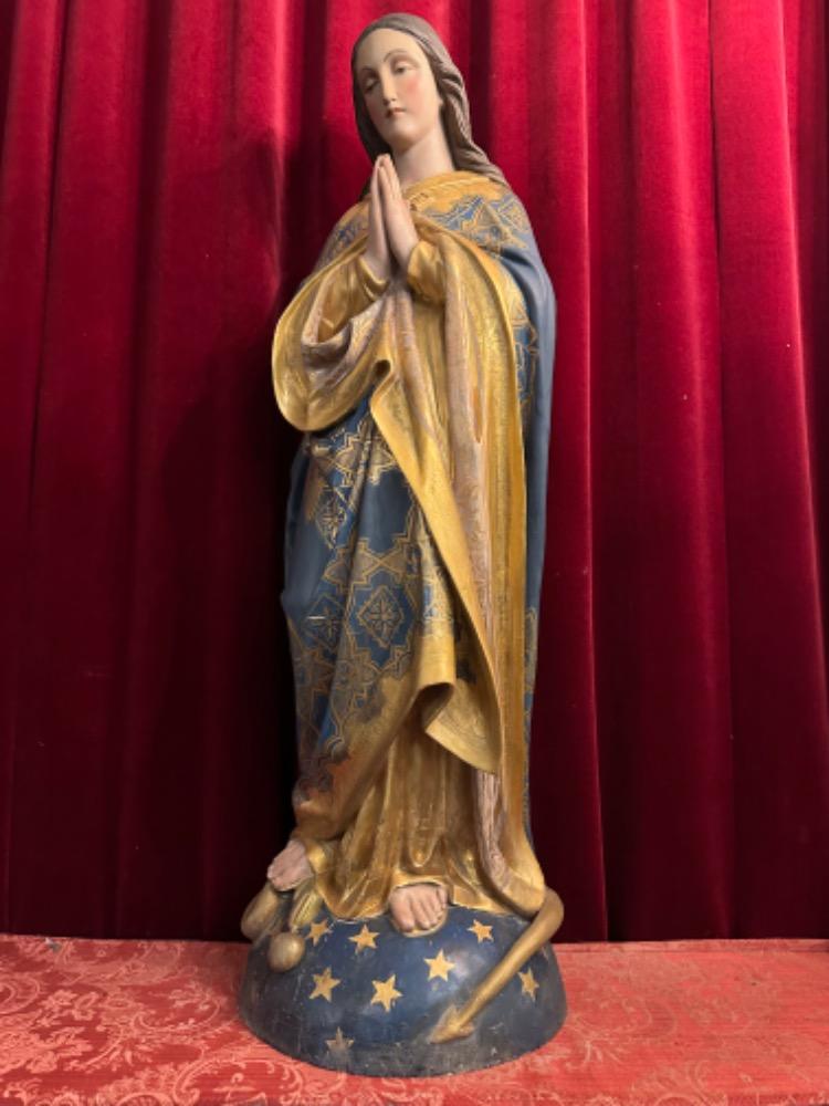 1 Gothic - Style St. Mary Statue