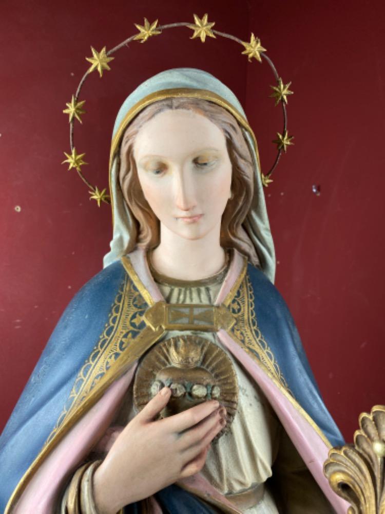 1 Gothic - style St. Mary Statue By: Mayer Munich