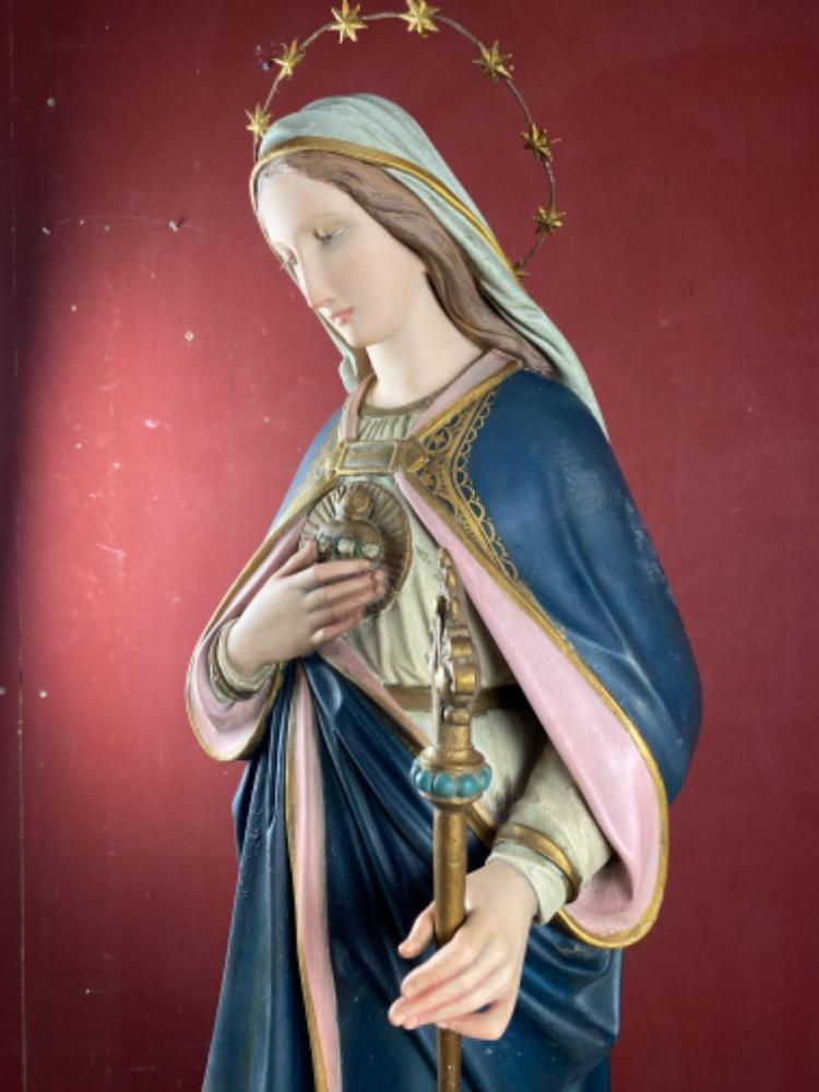 1 Gothic - style St. Mary Statue By: Mayer Munich