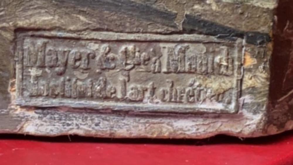 1 Gothic - style St. Mary Statue By: Mayer Munich