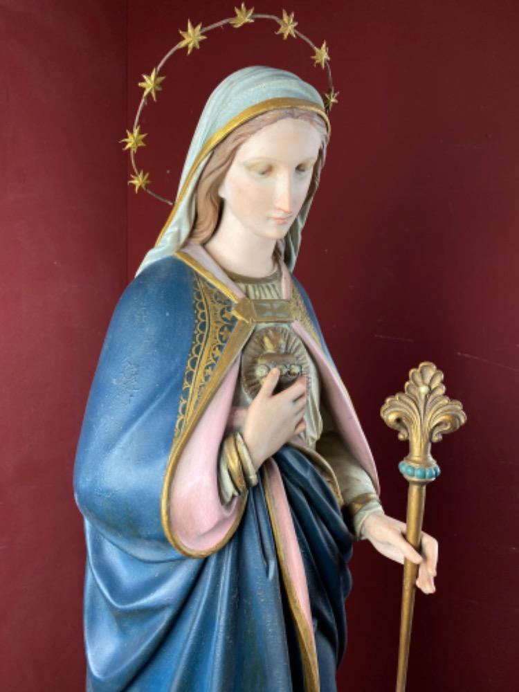 1 Gothic - style St. Mary Statue By: Mayer Munich