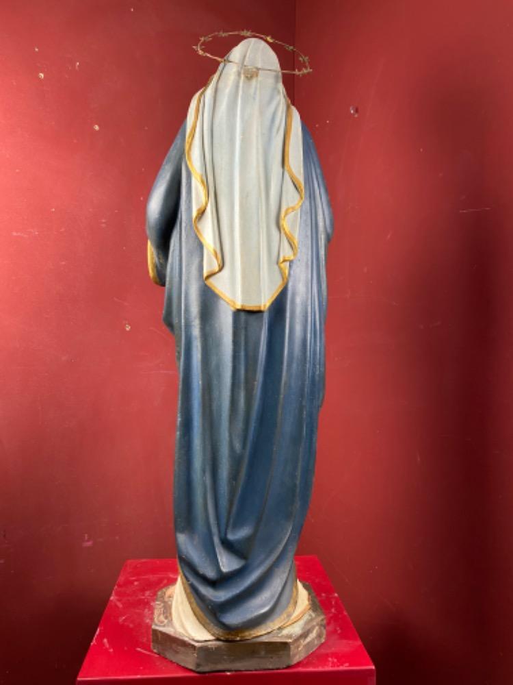 1 Gothic - style St. Mary Statue By: Mayer Munich