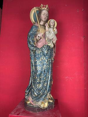 1 Gothic - Style St. Mary With Child