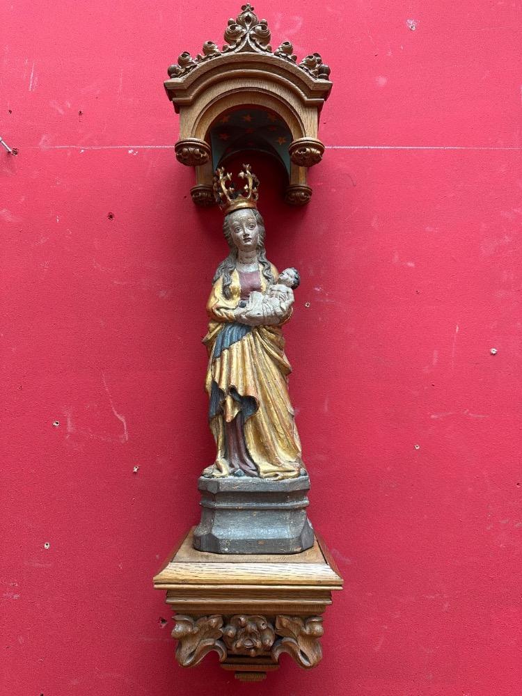 1 Gothic - Style St. Mary With Child