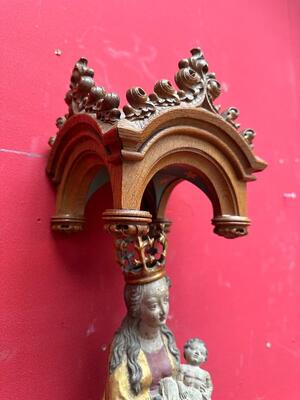 1 Gothic - Style St. Mary With Child