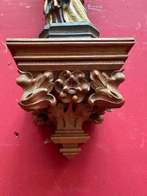 1 Gothic - Style St. Mary With Child