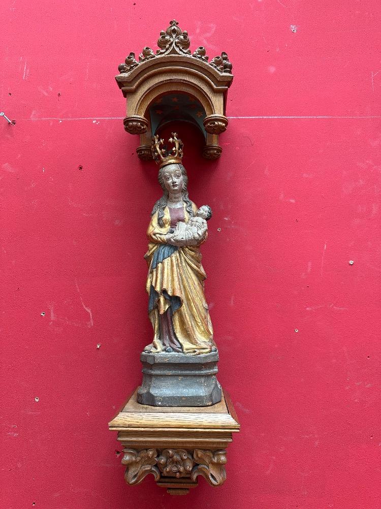 1 Gothic - Style St. Mary With Child