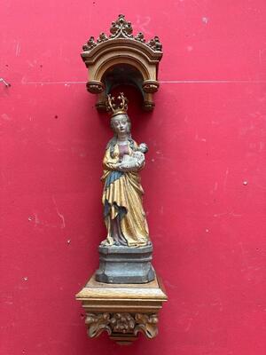 1 Gothic - Style St. Mary With Child