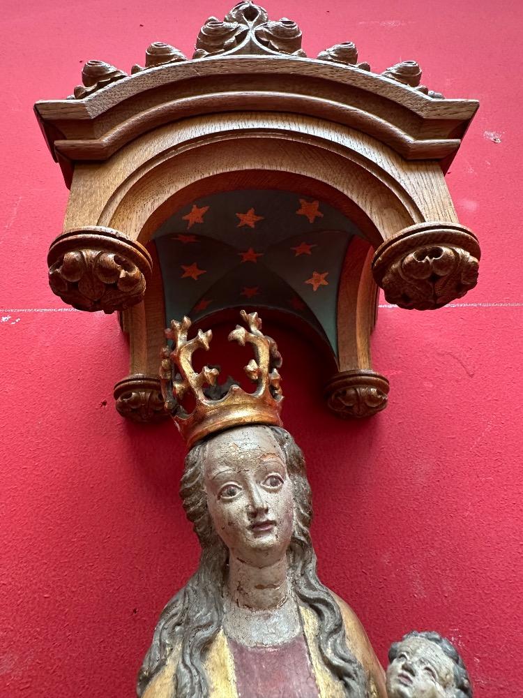 1 Gothic - Style St. Mary With Child