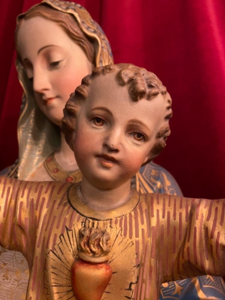 1 Gothic - Style St. Mary With Child