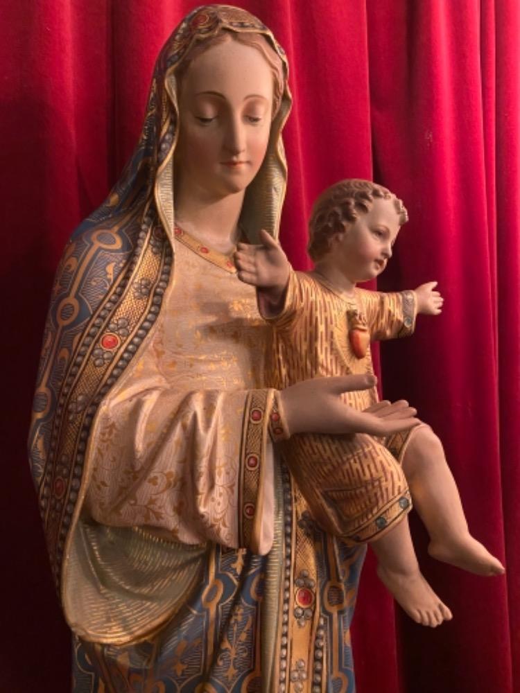 1 Gothic - Style St. Mary With Child