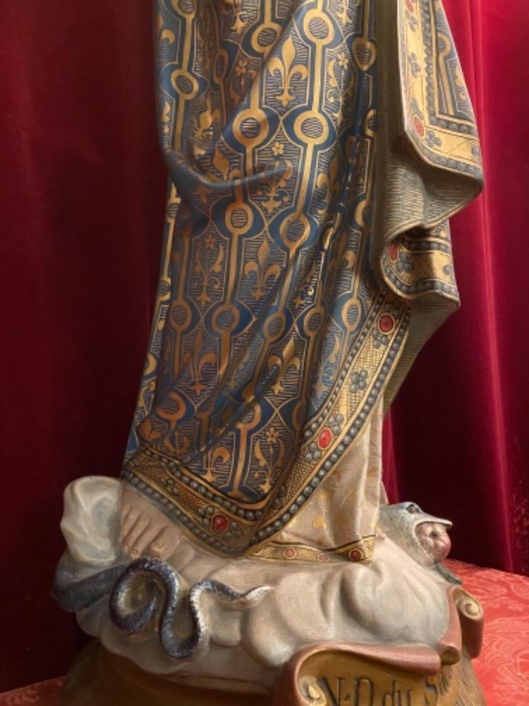 1 Gothic - Style St. Mary With Child