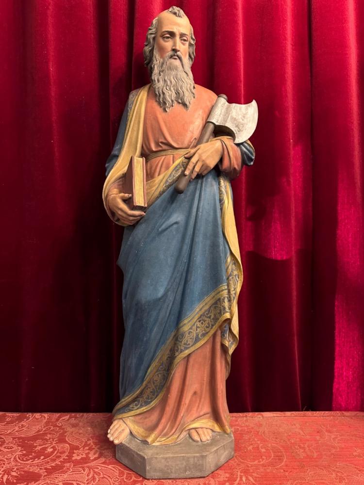 1 Gothic - Style St. Matthias Statue