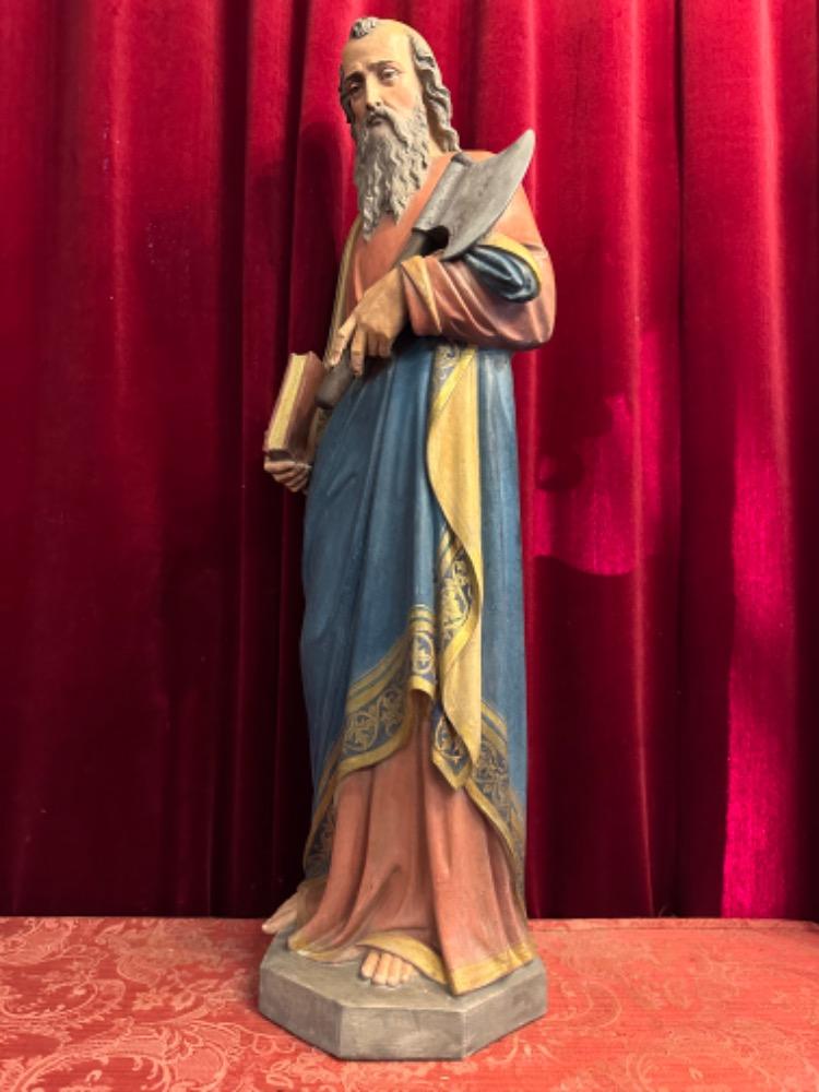 1 Gothic - Style St. Matthias Statue