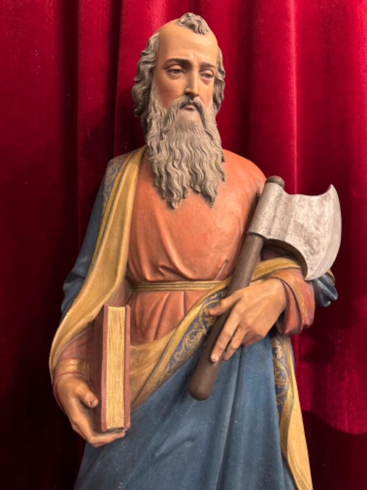 1 Gothic - Style St. Matthias Statue