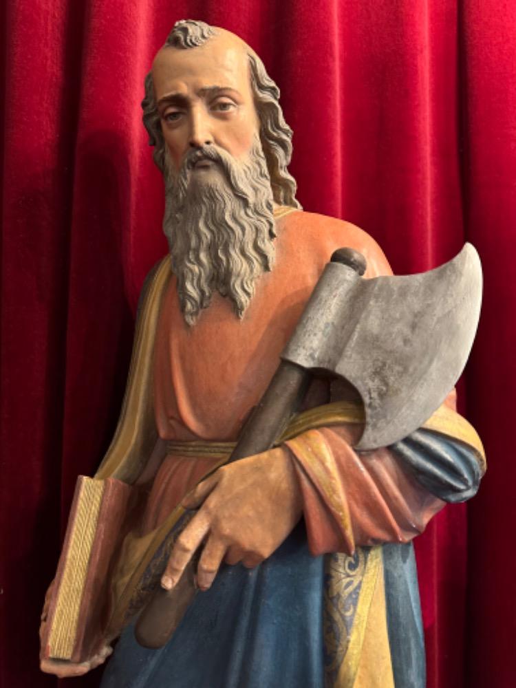 1 Gothic - Style St. Matthias Statue