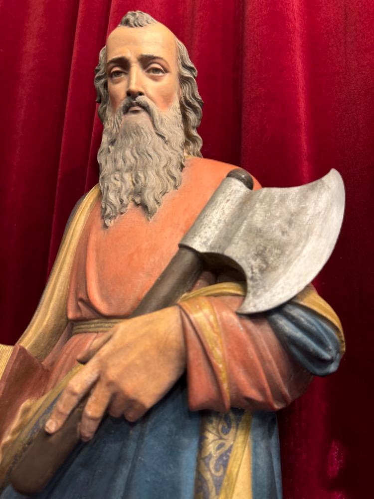 1 Gothic - Style St. Matthias Statue