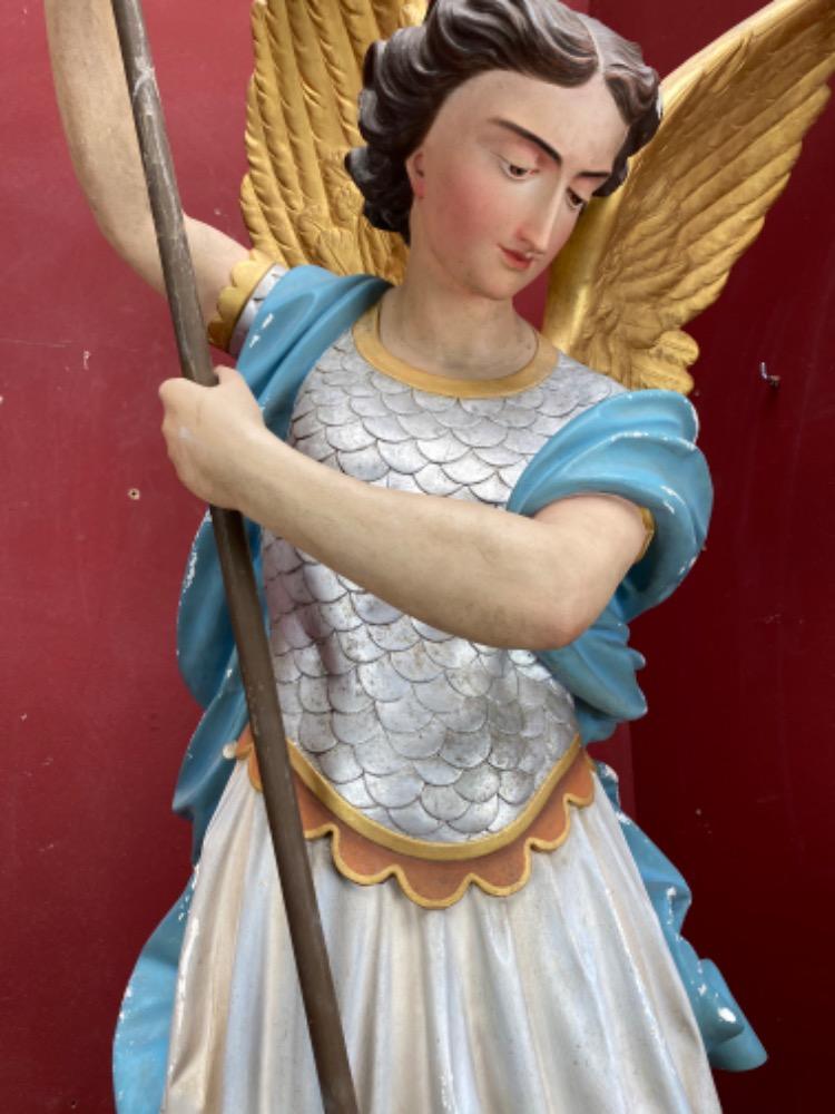 1 Gothic - style St. Michael Statue