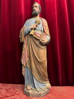 1 Gothic - Style St. Peter Statue