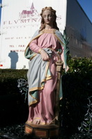 1 Gothic - style St. Philomena Statue