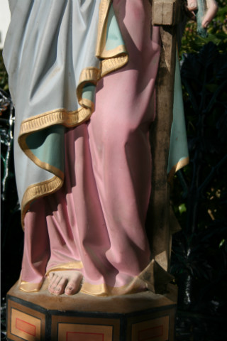 1 Gothic - style St. Philomena Statue