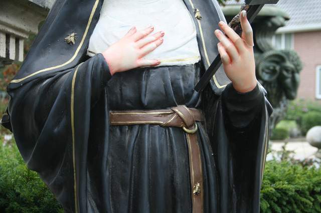 1 Gothic - Style St. Rita Statue