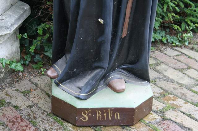 1 Gothic - Style St. Rita Statue