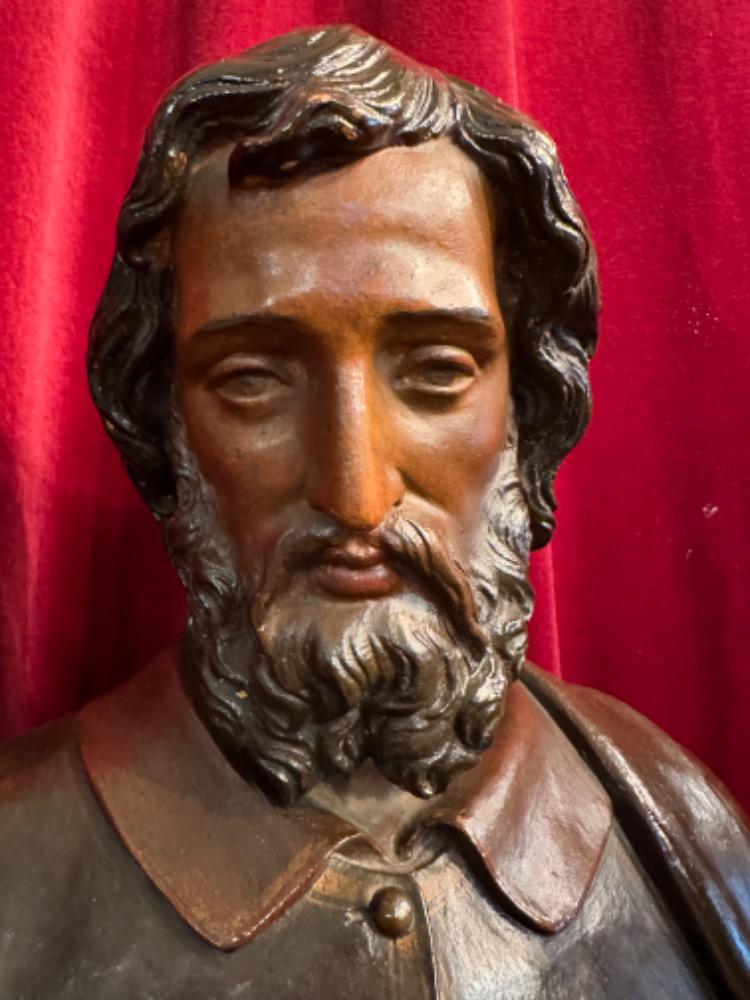 1 Gothic - Style St. Rochus Statue