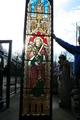 Stainded Glass Window style Gothic - style en glass, Belgium 19th century