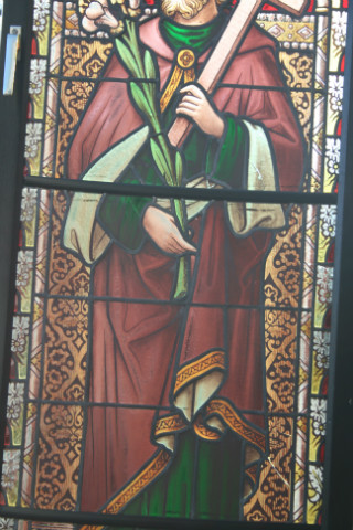 1 Gothic - style Stainded Glass Window