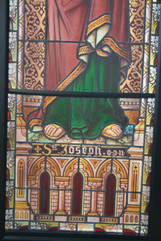 1 Gothic - style Stainded Glass Window