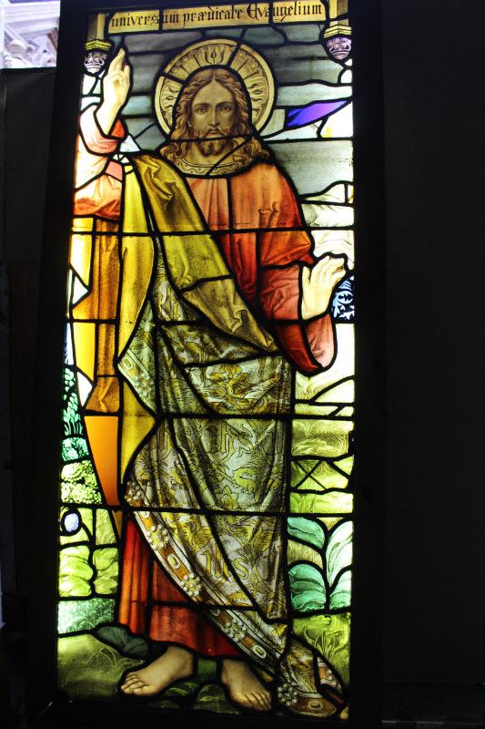 1 Gothic - style Stained Glass Window