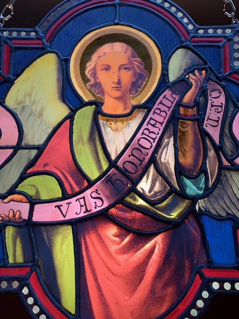 1 Gothic - style Stained Glass Window